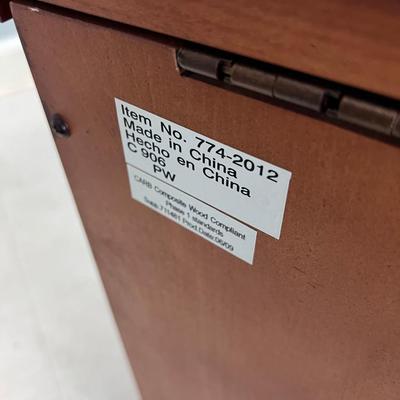 1970s Cedar Foot Locker