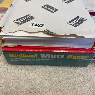 Copier paper & sheet protectors