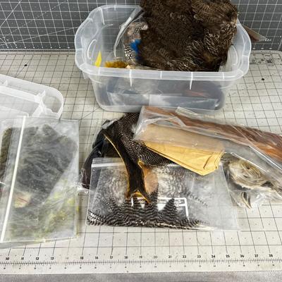 Another Tub of Feathers, Mostly Natural Colors