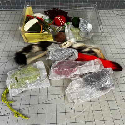 Fur, Yarn,  Chanelle; Fly tie Supply