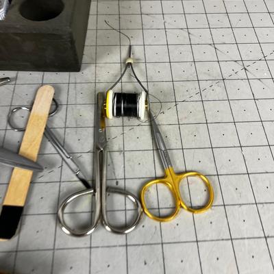 Lot of Fly Tie Tools
