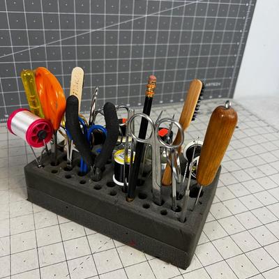 Lot of Fly Tie Tools