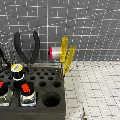 Lot of Fly Tie Tools