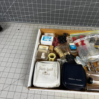 Fishing Related Items: Jigs, Hooks, Other Tools