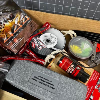 MORE Fishing Related Items: Jigs, Lures, Line, Scissors