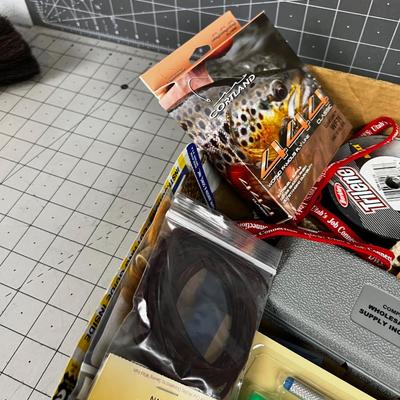 MORE Fishing Related Items: Jigs, Lures, Line, Scissors
