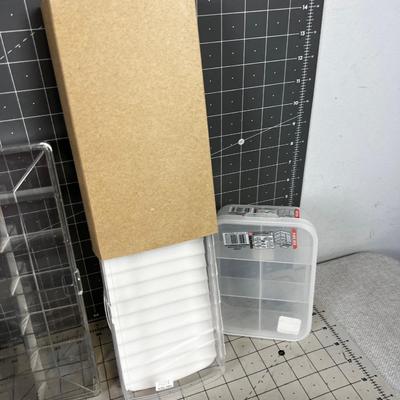 Large Assortment of Organizing Containers