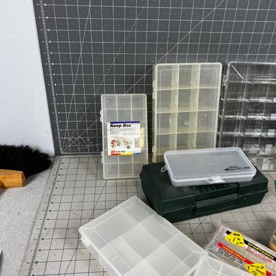 Large Assortment of Organizing Containers