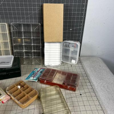 Large Assortment of Organizing Containers