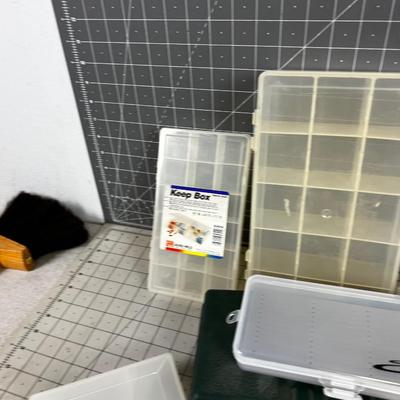 Large Assortment of Organizing Containers