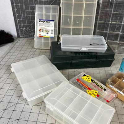 Large Assortment of Organizing Containers