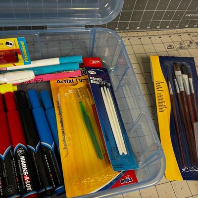 Crafting Items: Marker, Paints, Brushes ETC.