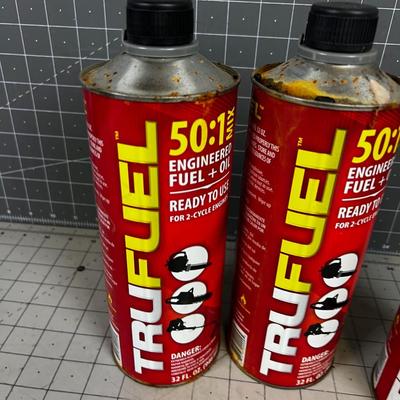3 Cans of Fuel 50 to1 Mix 
