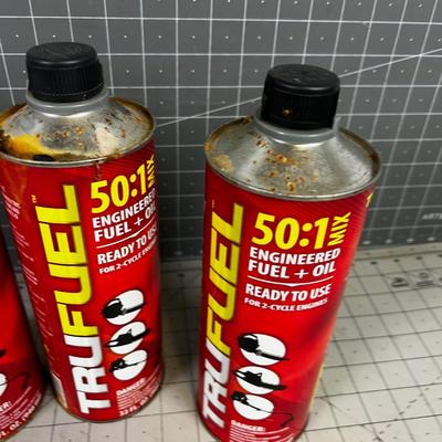 3 Cans of Fuel 50 to1 Mix 