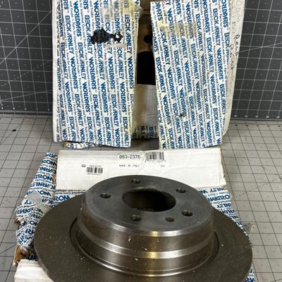 2- NEW Brake Rotors BMW 083-2376 Beck Arnley