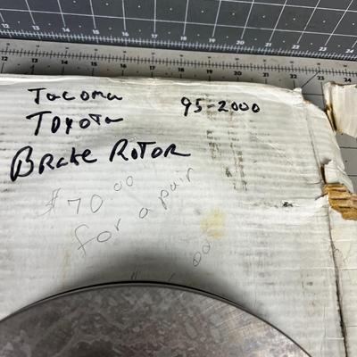 1- Toyota Tacoma Brake Rotor 1995 to 2000