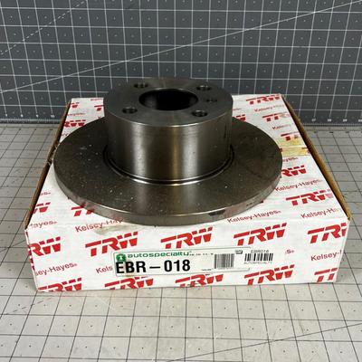 1- BMW Rear Brake Rotor EBR-018, 1978-83 320i