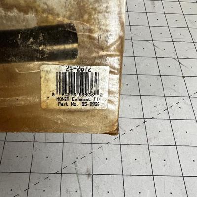 MONZA Pace-Setter Exhaust Tip NOS 