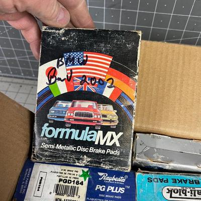 BOX Full of NEW BMW Disk Brake Pads 