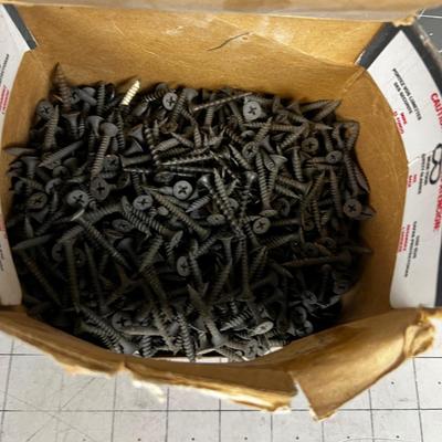 Box of inch and a quarter drywall SCREWS - 3 Pounds 