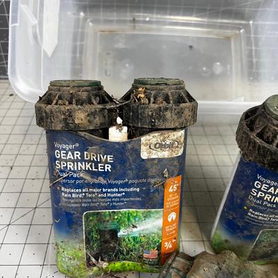 Gear Drive Rainbird Sprinklers 