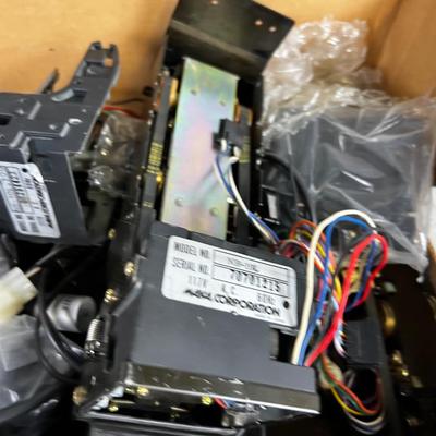 Box full of the KA Corporation for Bill changers 