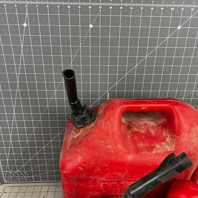 3 USED Gas Cans