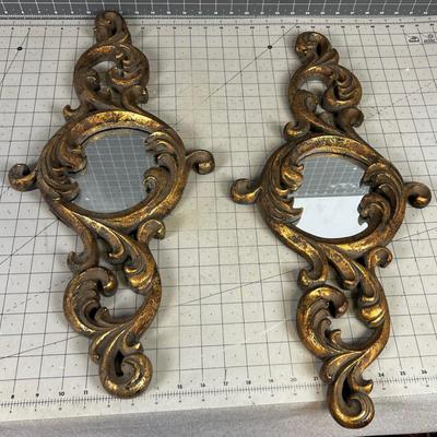 Decorative Wall Mirrors PAIR
