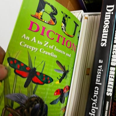 Box of Children's Mostly Dinosaur Books 
