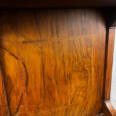 Small Circa 1860's Secretary Desk with Hand Cut Dovetail Drawers 