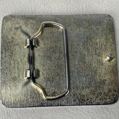  vintage NRA 2 MILLION CLUB BELT BUCKLE National Rifle Assoc