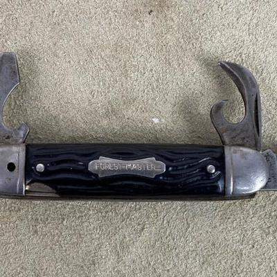  vintage COLONIAL USA FOREST MASTER CAMP KNIFE