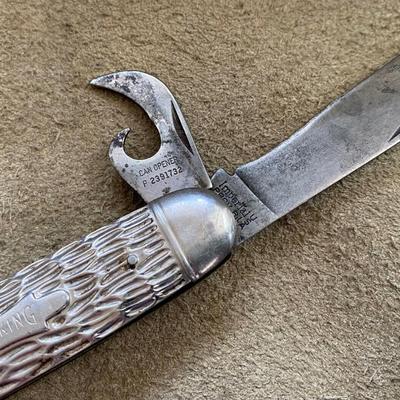  vintage IMPERIAL USA KAMP KING POCKETKNIFE