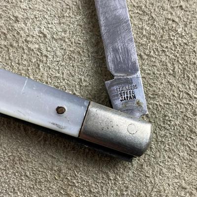  vintage STAINLESS STEEL FRUIT KNIFE JAPAN