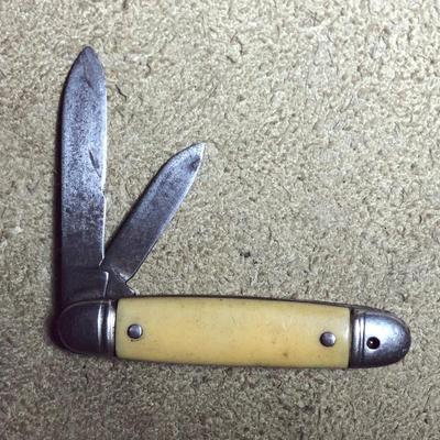  COLONIAL PROV RI FOLDING BLADE PENKNIFE vintage