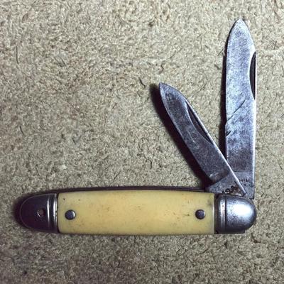  COLONIAL PROV RI FOLDING BLADE PENKNIFE vintage