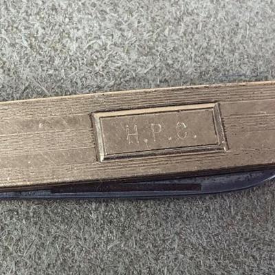  vintage IMPERIAL GOLD FILLED 2 BLADE FOLDING POCKETKNIFE