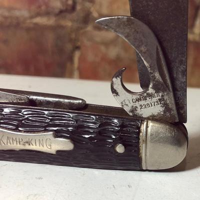  IMPERIAL KAMP KING POCKETKNIFE vintage