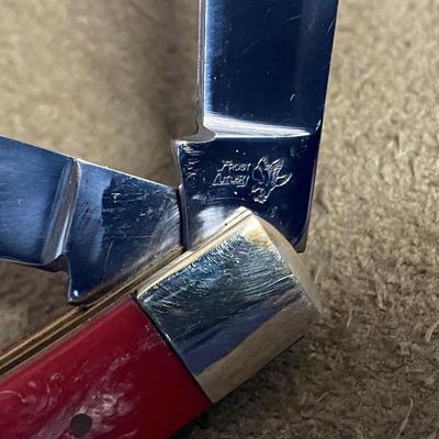  FROST CUTLERY TRAPPER POCKETKNIFE 