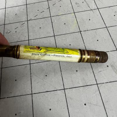Vintage State Capitol of Arizona Pencil Holder 