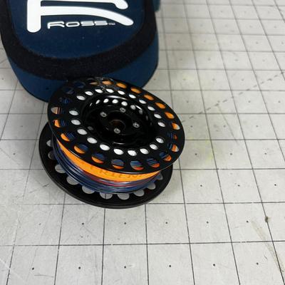 Ross Reels Extra Spool With Original Box Black