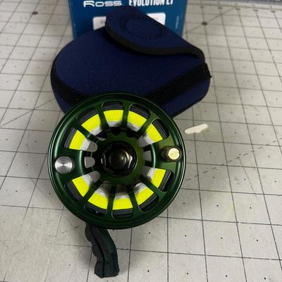 Ross Reels Extra Spool With Original Box Green 