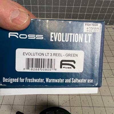 Ross Reels Extra Spool With Original Box Green 