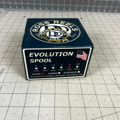 Ross Reels Extra Spool With Original Box Black 