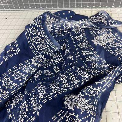 A Large Lot of COWBOY Handkerchiefs SOME Vintage!