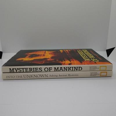 Vintage National Geographic Set of Two First Edition Hardcover See Description!