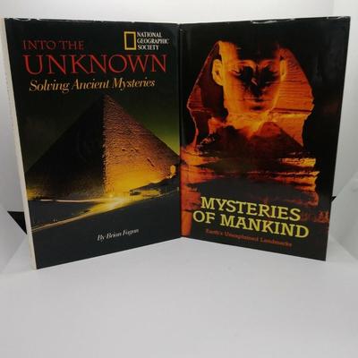 Vintage National Geographic Set of Two First Edition Hardcover See Description!