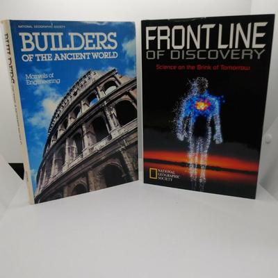 Vintage National Geographic Set of two First Edition Hardcover. See Description!