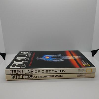 Vintage National Geographic Set of two First Edition Hardcover. See Description!