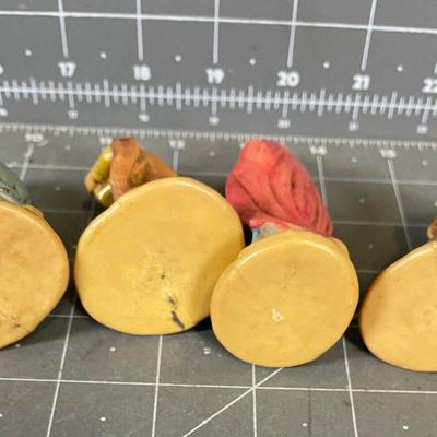 Vintage German Hard Plastic Nativity Figures Wiseman Joseph Shepard KINGS~~